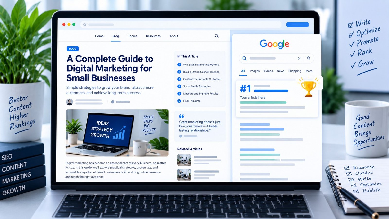 Content & Copywriting work sample